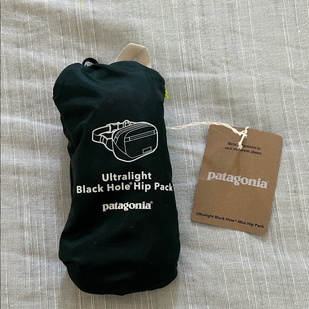 Patagonia Black Ultralight Mini Hip Pack